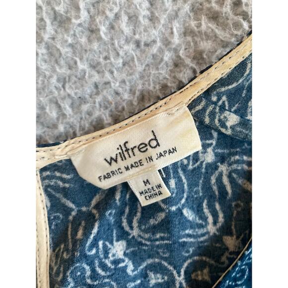 Wilfred Tank Top Medium Boho Geometric Sleeveless Lightweight Blue Hippie Beach - Picture 6 of 10